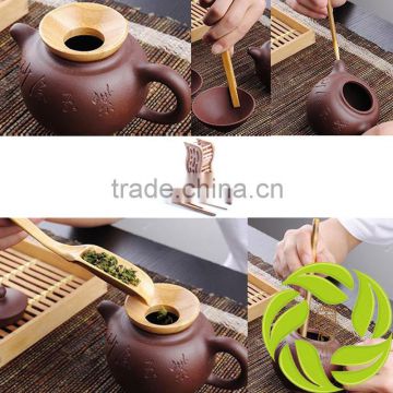 Hand-made tea set tea knife chado bamboo tea accessory tea clips gongfu tea accessories