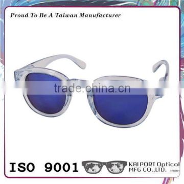 Retro style mirror lens pc sunglasses