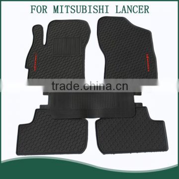 manufacture moulder rubber car mats for Left/Right hand drive cars for Lancer ex