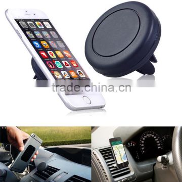 Super Convenient Magnetic Car Phone Holder Mini Air Vent Outlet Mount Magnetic Phone Car Holder for All Mobile Phone