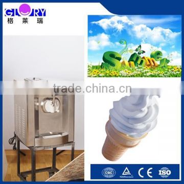 Table model small capacity soft ice cream machine for sale