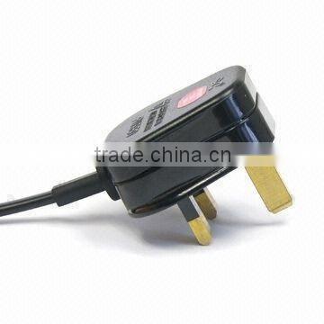 AC power cord with plug/UK BSI Power Cord/British BSI power cord