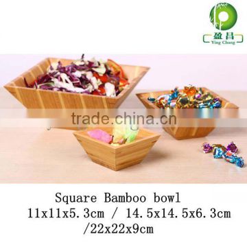 Bamboo lacquer bowls fruit bowl natural living bamboo salad bowls