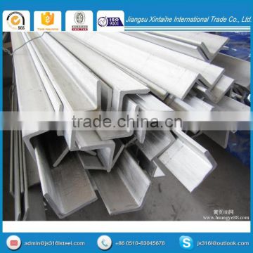 Well stainless steel angle 304, 316 galvanized yellow /201/304/316/310s stainless steel round/angle/flat bar
