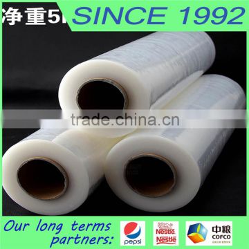 23 micron lldpe 100% new material stretch film made in China