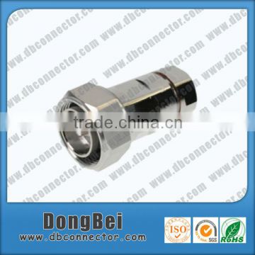 7/16 din male coaxial cable connector for Corrugated copper 1/2''cable