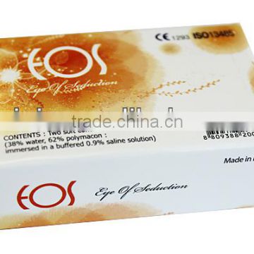 EOS 3 tone prescription soft colour contacts eye of seduction BRILLER