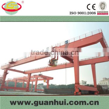 best double girder electric rail gantry crane