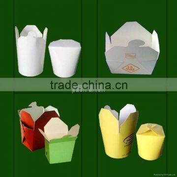 irregular food packaging box with different type