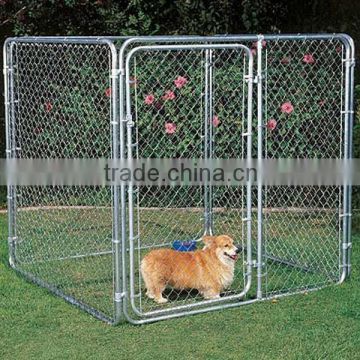 Galvanized welded wire dog kennels