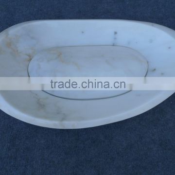 Guangxi White marble vessel sink