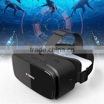 2016 Universal 3D VR Box Helmet Glasses Google Cardboard Virtual Reality 3D Movies Games
