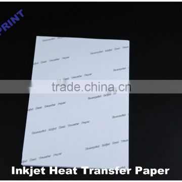 Dark t-shirt transfer paper A4 size for cotton fabrics/transfer paper for canon printer/transfer paper for cotton/transfer paper