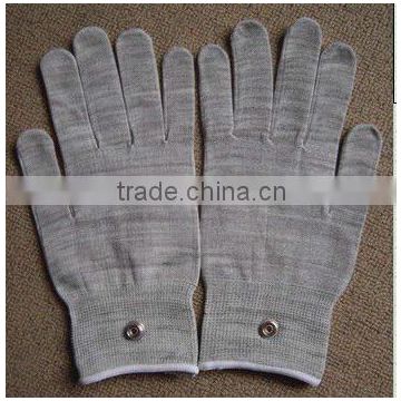 Electrotherapy massage gloves for TENS/EMS