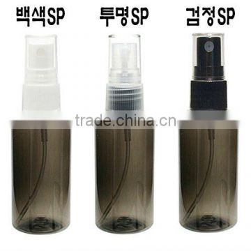 Spray cap PET bottle 60ml Black Clear