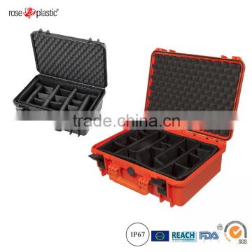 Hard durable solid plastic handheld case for taking photographs in the open air with IP67 waterproof RC-PS 290/1