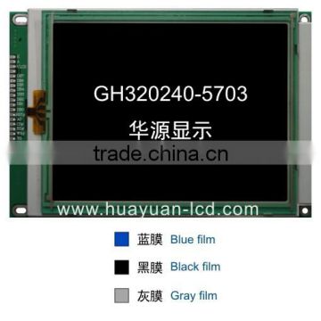 320x240 graphic lcd module with black film RA8835 controller lcd module