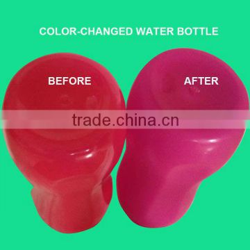PCTG Color Changed Plastic Water Bottle for Hot Water
