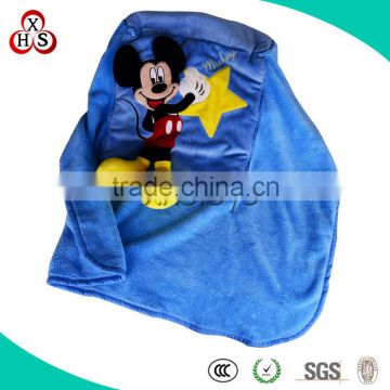 Fabric Customed Soft cheap price Animal Fleece Baby Blanket for wholesale