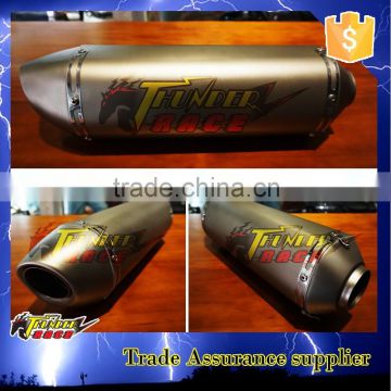 High quality stainless steel Racing Stainless Steel Streetbike Exhaust Universal Motorcycle