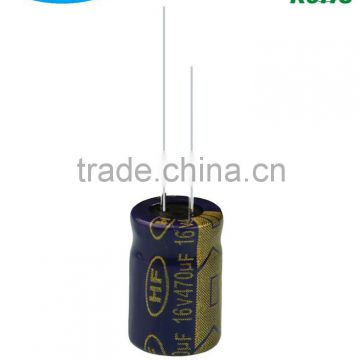 wholesale CD110 super capacitor 16V 470uf aluminium electrolytic capacitor gerneral purpose super capacitor as your request