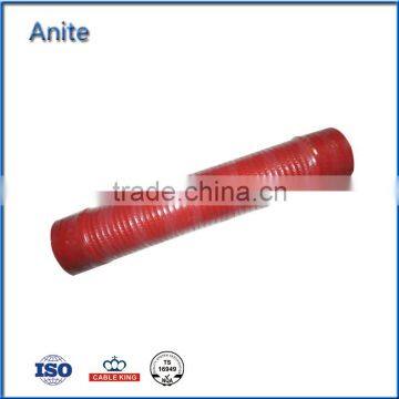 Prefessional Custom Heat Resistant Red Color Silicone Hose Steel Wire Reinforced Rubber Hose
