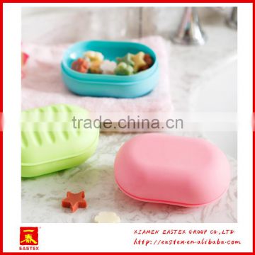 New Style Custom Easy Carry Travel Square Plastic Soap Box/Soap Stand