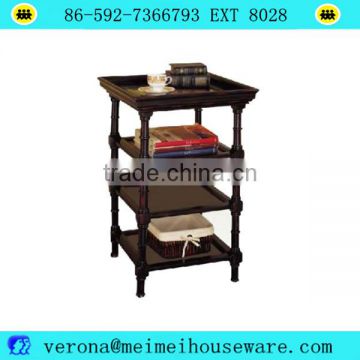 4 tier wooden cherry shelf coffee table