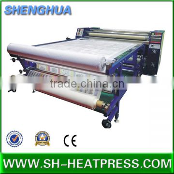 Machine for textile, heat sublimation machine for printing textile roll to roll