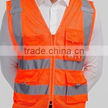 hot sale high visibility clothing EN20471 safety vest