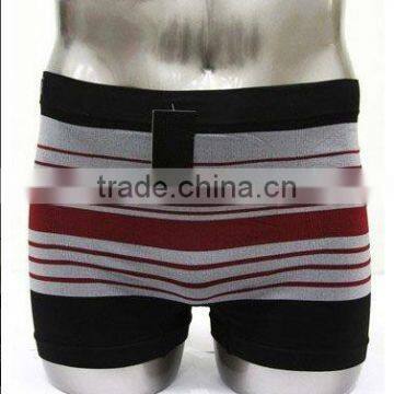 Wholesale men underwear multi strips seamless boxer brief