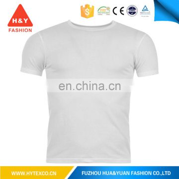china custom design short sleeve 100% polyester wholesale blank white o-neck t-shirt---7 years alibaba experience