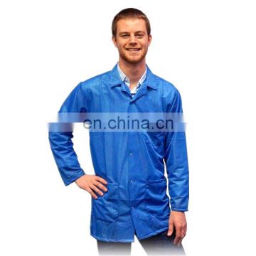 Electronics ESD Fabric Dust Prevention Garments for Production Line ESD Antistatic Clothes