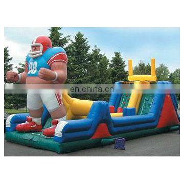 outdoor juegos infantiles inflatable obstacle course in China