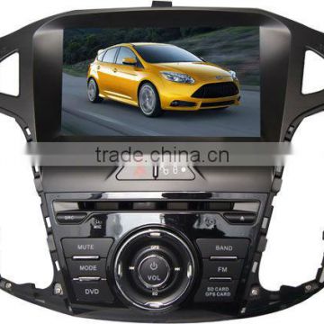 car multimedia system for Ford Focus 2012 with GPS/Bluetooth/Radio/SWC/Virtual 6CD/3G internet/ATV/iPod/DVR
