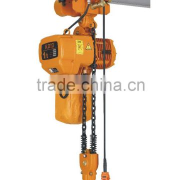 1.5ton electric hoist chain hoist used electric chain hoist with trolley
