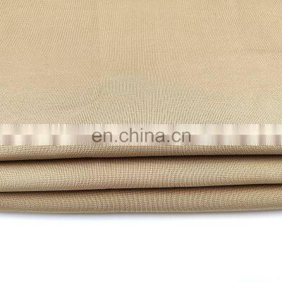 Fast delivery time 1x1 2*2 polyester spandex flat rib knit fabric rib for jacket