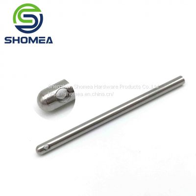 SHOMEA Customized Thin Wall 304/316 Stainless Steel Probe Tube with one round closed end