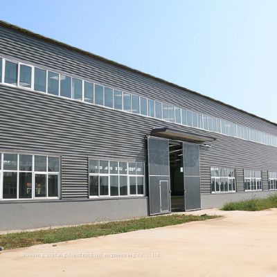 Prefabricated Steel Cattle Sheds Poultry Houses Stables Hay Warehouse Riding Stables Steel Structure Agricultural Building
