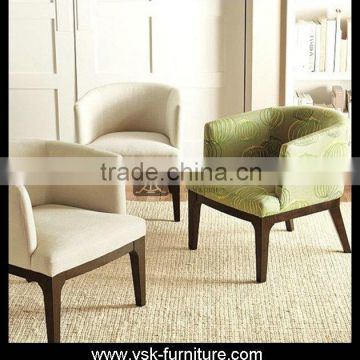 AC-073 Hotel Rooms Relaxing Fabric Leisure Chairs