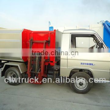 Factory Price Foton mini hook lift garbage truck