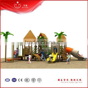 Shanghai LLDPE plastic playground equipment wood