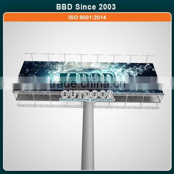 Cheap pretty nice steel structure stable trivision billboard price