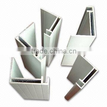 aluminium solar panel frame anodized sliver white