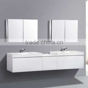 Modern Double freestanding bathroom furniture cabinets