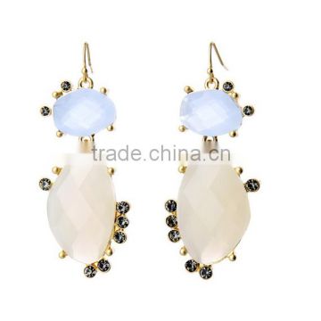 In stock 2016 Fashion Dangle Long Earring New Design Wholesale High quality Jewelry SKC1555