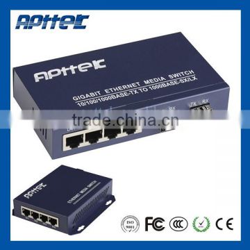 APT-2104G1G -S best brand network switch 4+2 port base-lx & base-t