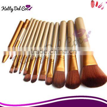 12pcs Naked make up brushes professional manufacturers china