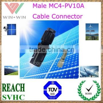 TUV Approval Male MC4-PV10A Cable Connector