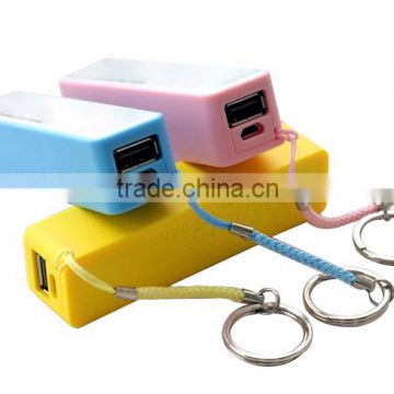 Customized logo power bank charger 2800 with real capacity